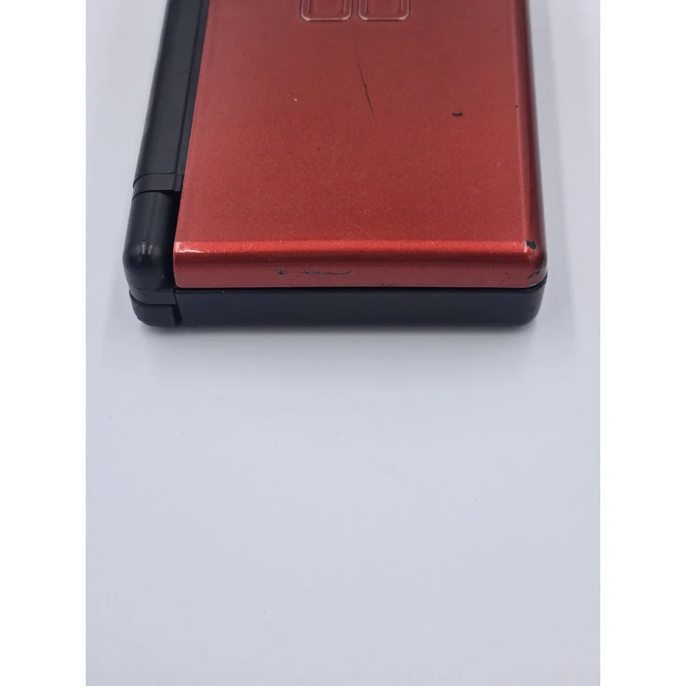 Nintendo DS Lite Red/Black Handheld Console (Used) And Charger (New)